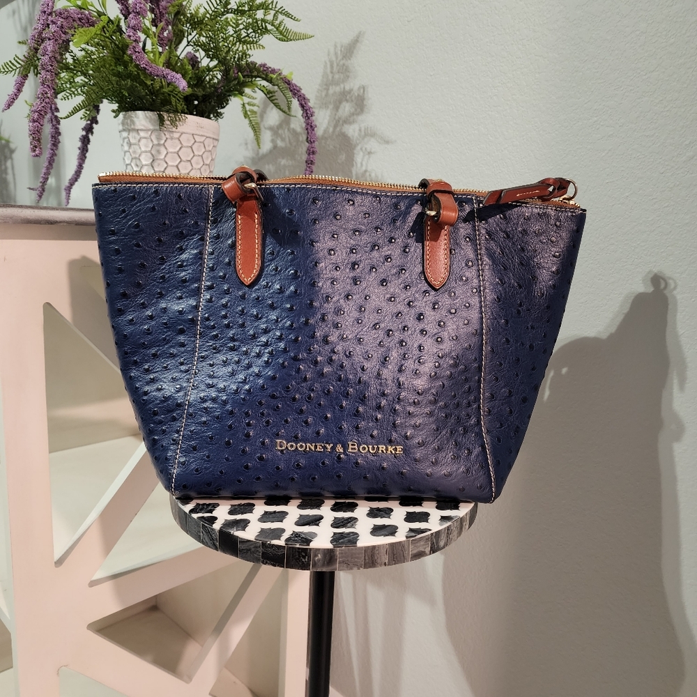 Dooney Ostrich Tote